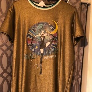 NWB Guess metallic dress.  Clingy sexy material